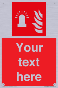 Custom Fire: Fire alarm flashing light